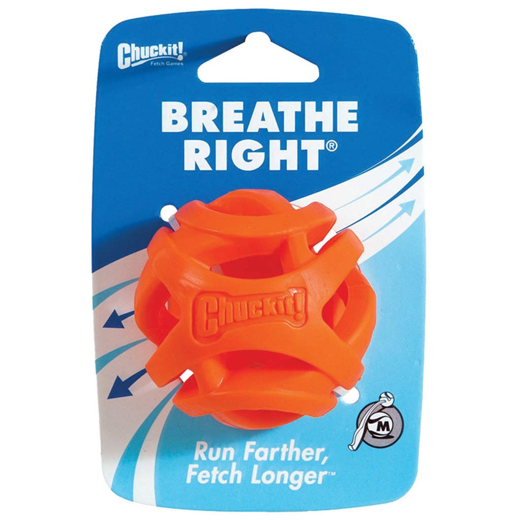 CHUCKIT! BREATHE RIGHT BALL MEDIUM