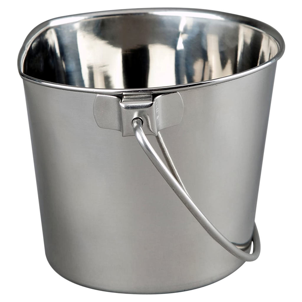 ADVANCE HEAVY STAINLESS STEEL BUCKET 4QT