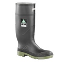 DMB - BAFFIN PETROLIA RUBBER BOOT STP BLACK/GREEN SZ 7