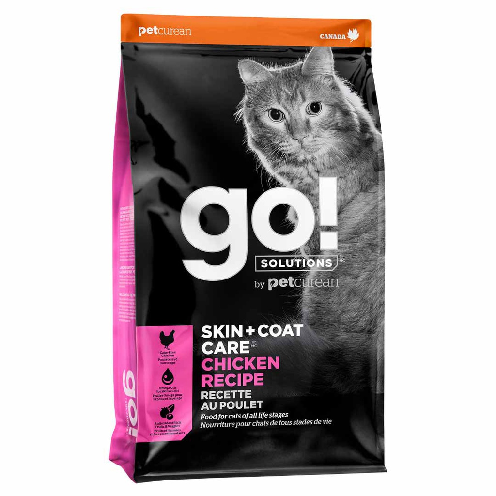 GO CAT SKIN AND COAT CHICKEN 8LB