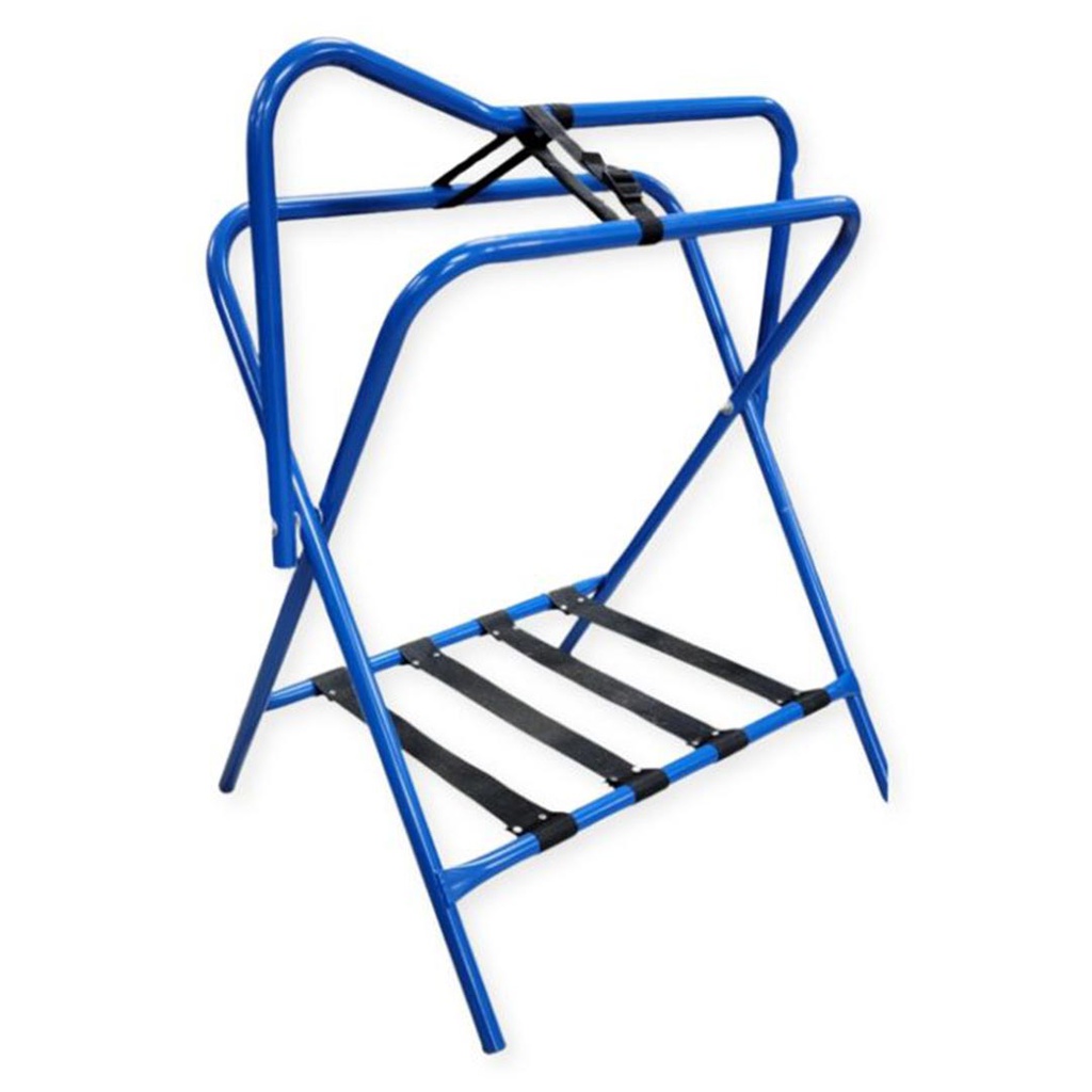 DR - GER-RYAN PORTABLE SADDLE RACK BLUE