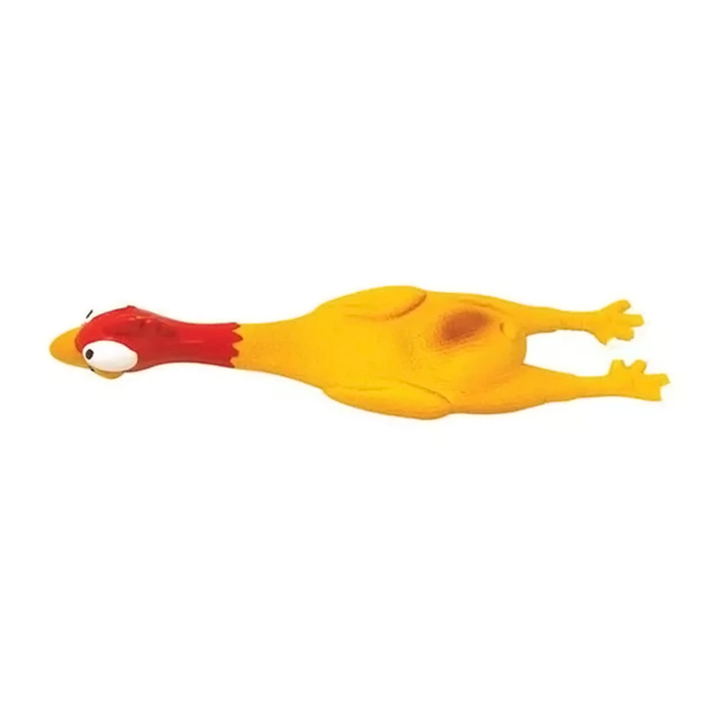 BUD'Z LATEX SQUEAKER CHICKEN YELLOW 5.5IN