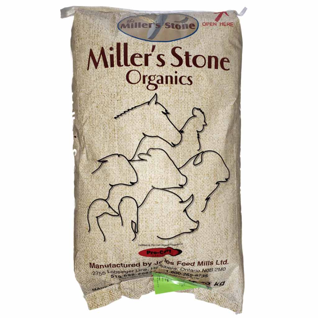 MILLER'S STONE ORGANIC CHICK BROILER GROWER/FINISHER 25KG