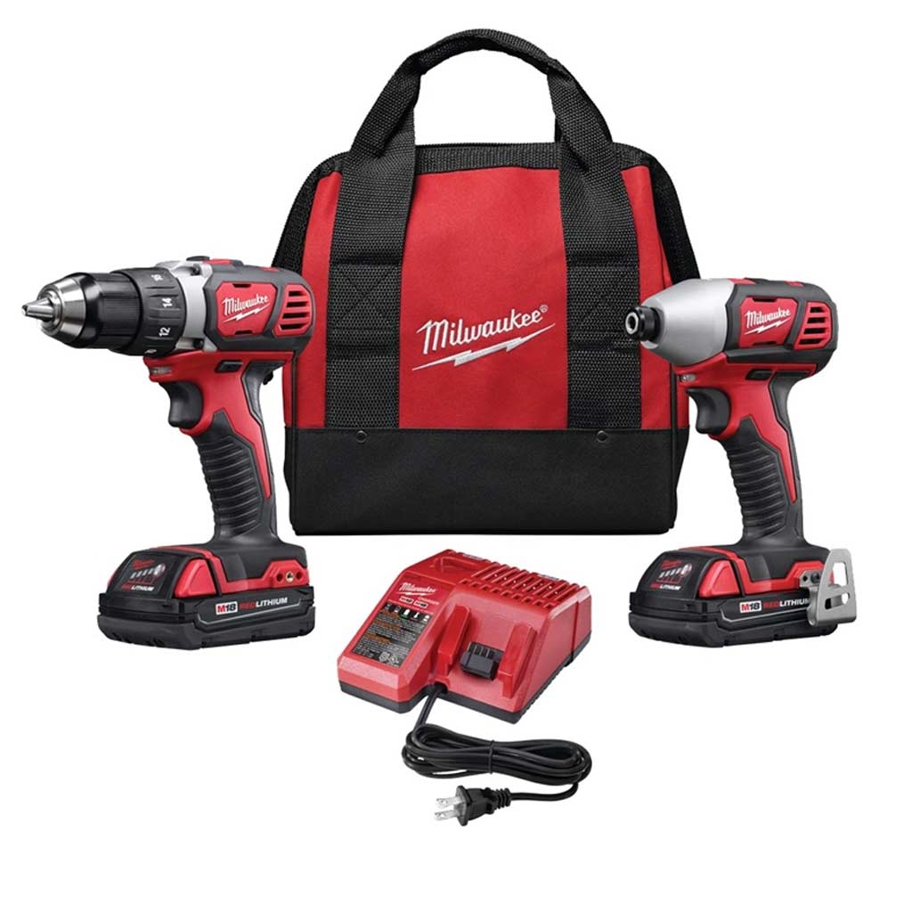 DMB - MILWAUKEE 2-TOOL COMBO KIT - COMPACT DRILL/IMPACT DRIVER