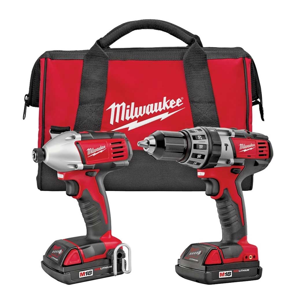 DMB - MILWAUKEE 2-TOOL COMBO KIT - HAMMER DRILL/DRIVER