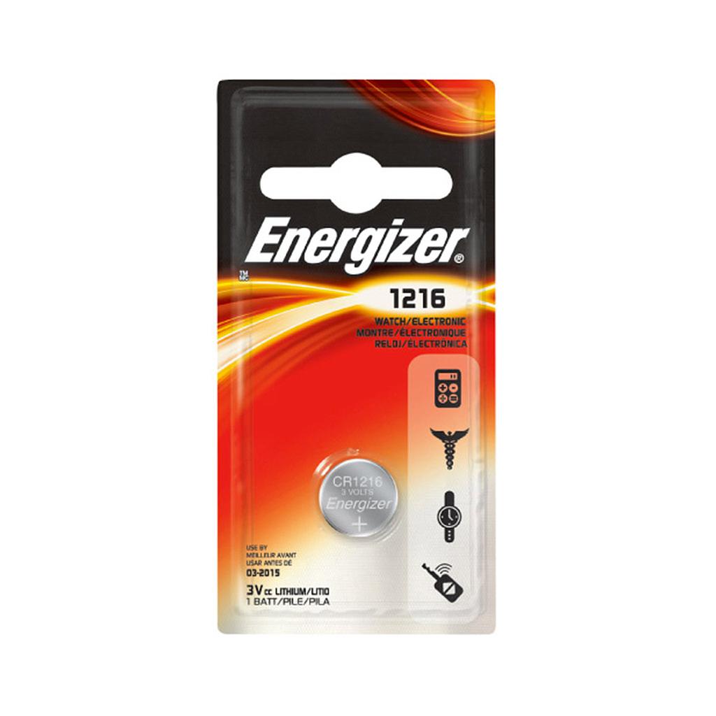 DMB - ENERGIZER 3V CR1216  WATCH/CALCULATOR LITHIUM BATTERY