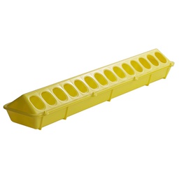 [10036428] LITTLE GIANT FLIP TOP PLASTIC FEEDER,  YELLOW 20&quot;