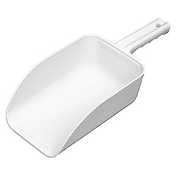 [10037824] MILLER 5PT PLASTIC FEED SCOOP WHITE