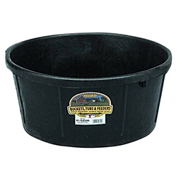 [10037854] FORTEX FEEDER PAN RUBBER BLK 26QT (6.5GAL)