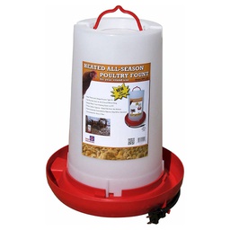 [10038110] FARM INNOVATORS HEATED POULTRY WATERER 100W 3GAL