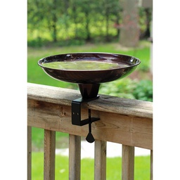 [10044570] DMB - PINEBUSH BIRDBATH FOR DECK RAIL