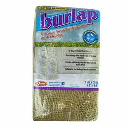 [10045132] QUEST BURLAP JUTE FIBRE 9.8'X40&quot; FLATPACK BAG