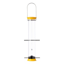 [10048722] DV - DROLL YANKEE METAL FINCH FEEDER YELLOW 15&quot;