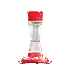 [10048982] PERKY PET 210PB HUMMINGBIRD FEEDER W/ BEEGUARD GLASS, 16OZ