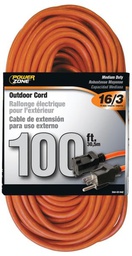 [10052032] POWERZONE EXTENSION CORD ORANGE 16AWG X 100'