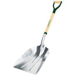 [10052166] LANDSCAPERS SELECT GRAIN SHOVEL #12 ALUM. BLADE 27&quot; WOOD D-HANDLE