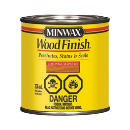 [10053206] MINWAX WOOD FINISH COLONIAL MAPLE 236ML