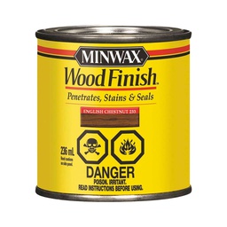 [10053222] MINWAX WOOD FINISH ENGLISH CHESNUT 236ML