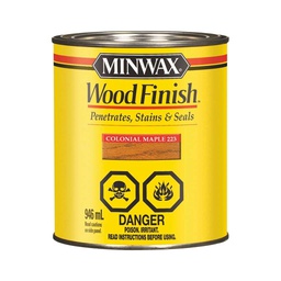 [10053248] MINWAX WOOD FINISH COLONIAL MAPLE 946ML