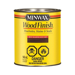 [10053252] MINWAX WOOD FINISH RED MAHOGANY 946ML