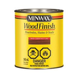 [10053258] MINWAX WOOD FINISH RED CHESTNUT 946ML