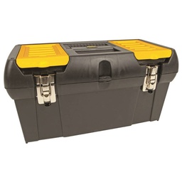 [10055942] DMB - STANLEY 019151M  TOOL BOX W/ TRAY PLSTC, 4.5GAL, BLK