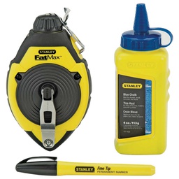 [10056010] DMB - STANLEY CHALK LINE REEL KIT, BLUE, 100FT