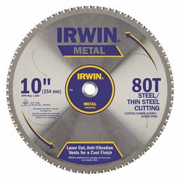 [10057776] DMB - IRWIN METAL CUTTING BLADE CARBIDE, 10&quot;DIA, 80 TEETH