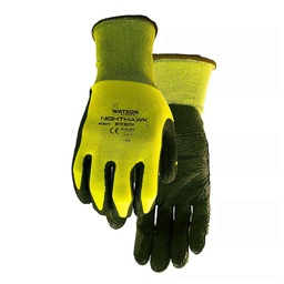 [10059386] DV - NIGHTHAWK WAVE NITRILE DIP GLOVE - XLARGE - 324-XL