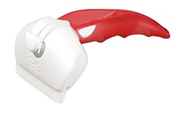 [10062784] DMB - EAZEE DOG DESHEDDING TOOL RED LRG