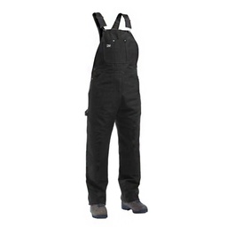 [10062822] DV - TOUGH DUCK WOMEN'S BIB OVERALL UNLINED BLK SM