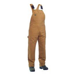 [10062834] DV - TOUGH DUCK WOMEN'S BIB OVERALL UNLINED BRN SM