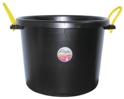 [10063110] FORTEX BUCKET UTILITY POLY 70QT BLK