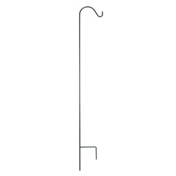 [10063654] LANDSCAPERS SHEPHERD HOOK SINGLE 84&quot;H STEEL BLACK