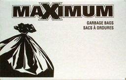 [10063706] POLYETHICS MAXIMUM GARBAGE BAGS BLACK