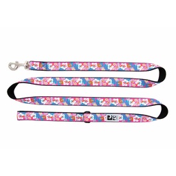 [10064776] DV - RC PET LEASH 3/4&quot;X6' HIBISCUS