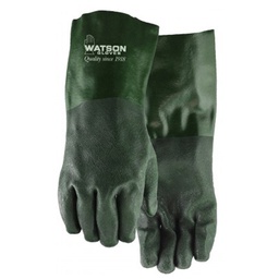 [10065248] DMB - WATSON GREEN-DOUBLE DIPPED PVC 14&quot; GAUNTLET