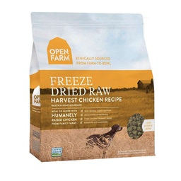 [10065686] OPEN FARM DOG HARVEST CHICKEN RECIPE FREEZE DRIED 13.5OZ