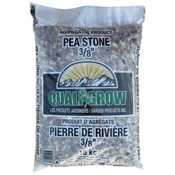 [10070624] QUALI GROW RIVER STONE SMALL 3/8&quot; (PEASTONE) 18KG