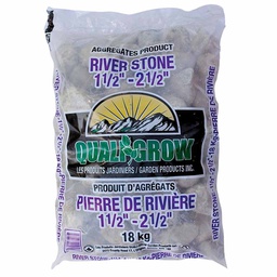 [10070626] QUALI GROW RIVER STONE LARGE 1.5&quot;-2.5&quot; 18KG