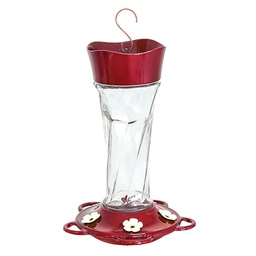 [10073606] DMB - CLASSIC TWIST HUMMINGBIRD FEEDER 11OZ