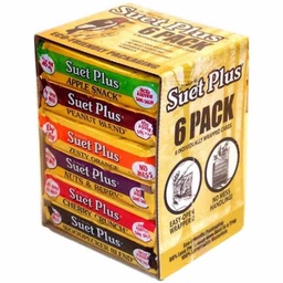 [10073974] WILDLIFE SCIENCE SUET PLUS VARIETY 6 PACK