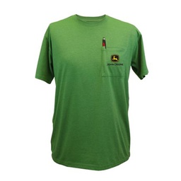 [10078178] DMB - JOHN DEERE  LOGO POCKET TEE GREEN LARGE