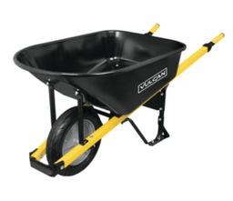 [10078784] VULCAN 34472 6CU FT STEEL WHEELBARROW COMPLETE