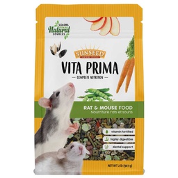 [10079590] SUNSEED VITA PRIMA RAT, MOUSE &amp; GERBIL 2LB