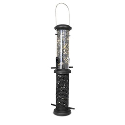 [10080316] DV - PINEBUSH 2 IN 1 SUNFLOWER/SEED TUBE FEEDER 