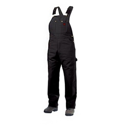 [10080664] TOUGH DUCK MENS DLX UNLINED BIB OVERALL BLACK LRG