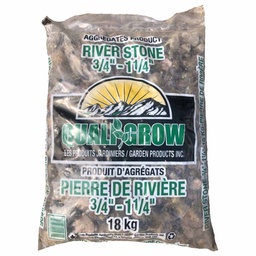 [10080680] QUALI GROW RIVER STONE MEDIUM 3/4&quot;-1&quot;