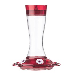 [10080718] MORE BIRDS GARNET HUMMINGBIRD FEEDER 20OZ