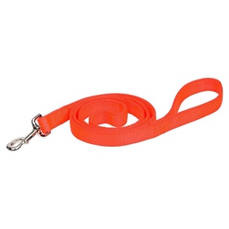 [10081046] DV - REMINGTON PATTERNED DOG LEASH SAFETY ORANGE 1&quot;X6'